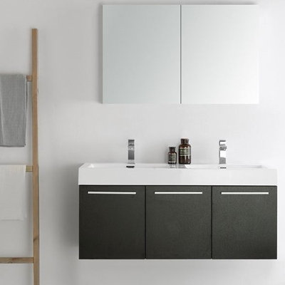 Modern 48 Inch Double Bathroom Vanities Allmodern